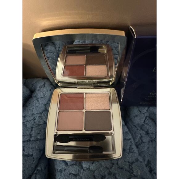 Estee Lauder Pure Color Envy Luxe Eyeshadow Quad-Palette B - Picture 4 of 5